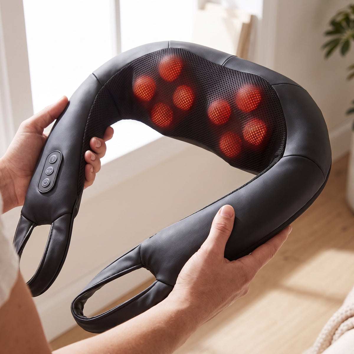 Close-up of the heated kneading nodes